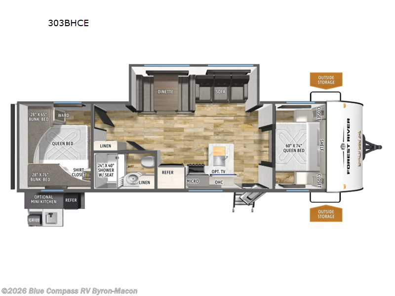 New 2027 Forest River Puma Camping Edition 303BHCE available in Byron, Georgia