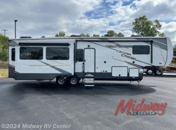 Used 2021 Forest River Cedar Creek 360RL available in Grand Rapids, Michigan