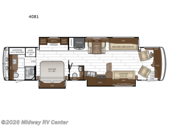 New 2026 Newmar Dutch Star 4081 available in Grand Rapids, Michigan