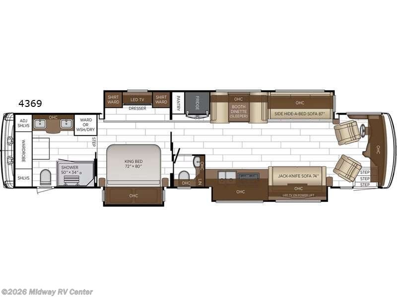 New 2027 Newmar Dutch Star 4369 available in Grand Rapids, Michigan
