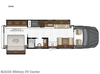 New 2027 Newmar Grand Star 3444 available in Grand Rapids, Michigan