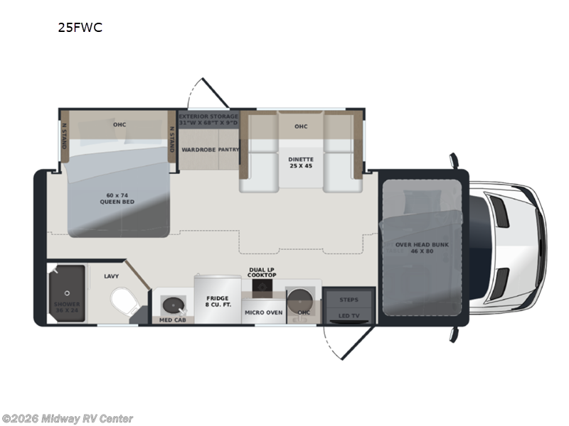 New 2027 Renegade  Villagio 25FWC available in Grand Rapids, Michigan