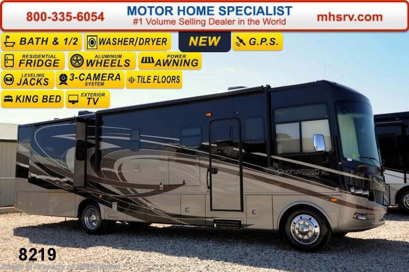 New 2015 Forest River Georgetown XL 360 Black Diamond, Bath & 1/2, King, Res. Fridge available in Alvarado, Texas