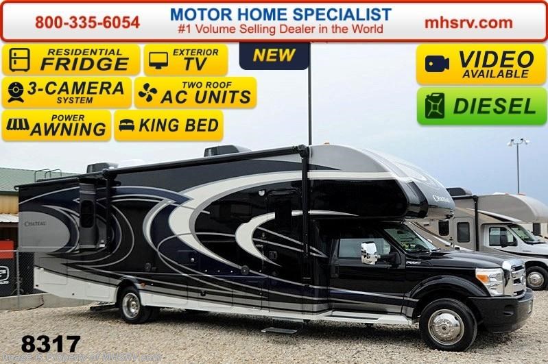 New 2015 Thor Motor Coach Chateau Super C 35SK W/2 Slide, 50 inch TV, Upgraded Gen available in Alvarado, Texas