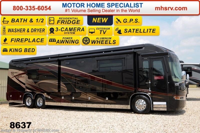 New 2015 Entegra Coach Cornerstone 45B Bath & 1/2 600HP, 50" TV, iPad, Bose, 12.5 Gen available in Alvarado, Texas