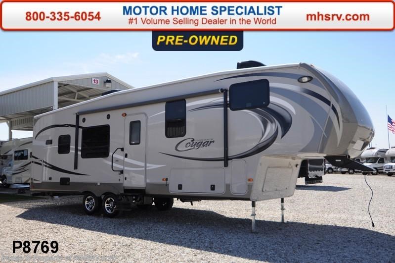 Used 2013 Keystone Cougar High Country 299RKS W/2 Slides available in Alvarado, Texas