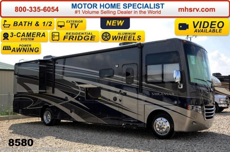 New 2015 Thor Motor Coach Miramar 34.1 Bath & 1/2 W/Ext. TV & 2 Slides available in Alvarado, Texas