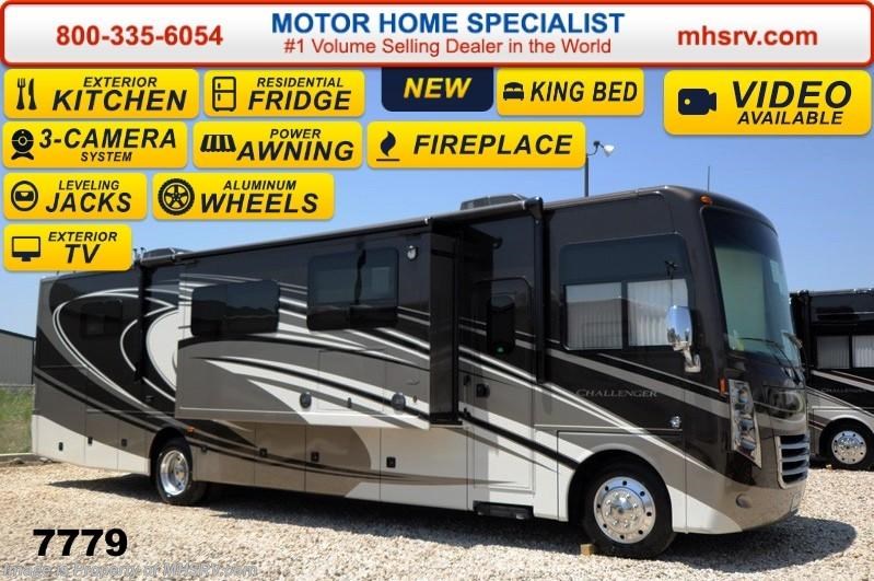 New 2015 Thor Motor Coach Challenger 37ND W/40" TV, King Bed, Ext Kitchen & Res. Fridge available in Alvarado, Texas