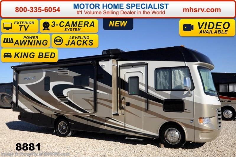 New 2015 Thor Motor Coach A.C.E. 27.1 ACE W/Slide, Jacks, 3 Cams & King Bed available in Alvarado, Texas