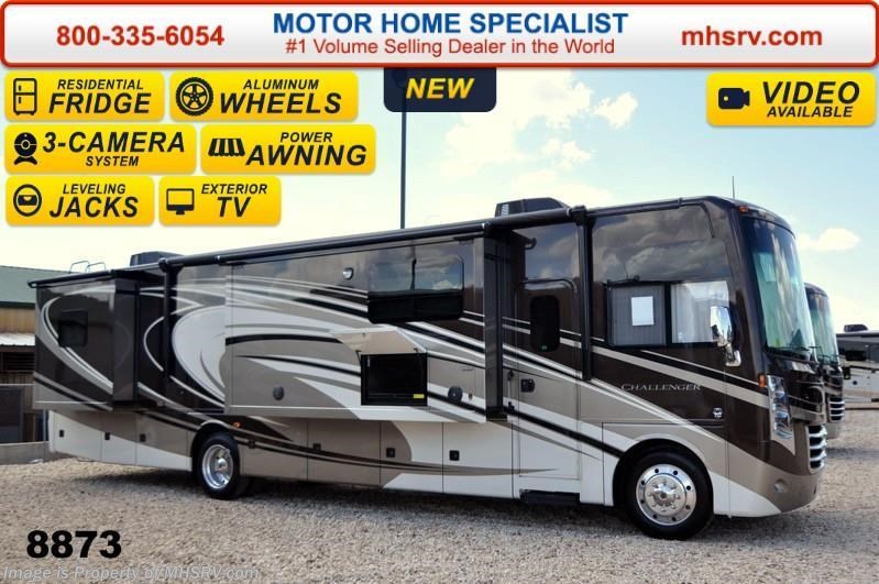 New 2015 Thor Motor Coach Challenger 37GT W/40" TV, 3 Slide & Res. Fridge available in Alvarado, Texas