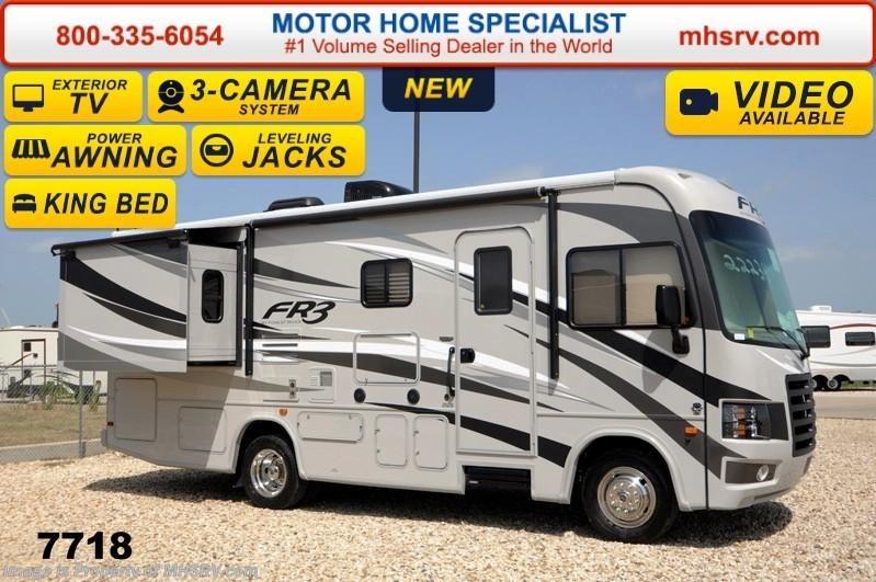 New 2015 Forest River FR3 25DS W/2 Slide, King Bed, Ext. TV & Jacks available in Alvarado, Texas
