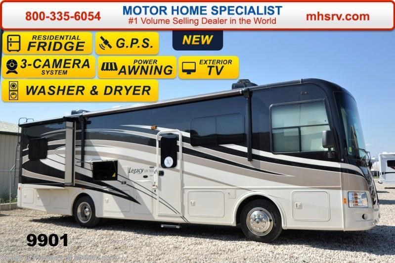 New 2015 Forest River Legacy 340KP-300 Res. Fridge, Stack W/D & Ext. TV available in Alvarado, Texas