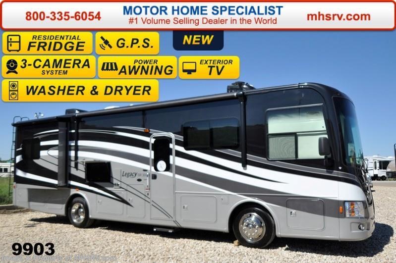 New 2015 Forest River Legacy 340KP-300 Res. Fridge, Stack W/D, Ext. TV available in Alvarado, Texas