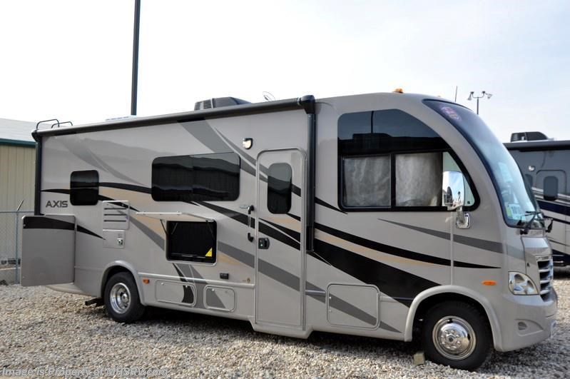 New 2015 Thor Motor Coach Axis 24.2 W/Slide, 15.0 BTU A/C, IFS, 3 TVs available in Alvarado, Texas