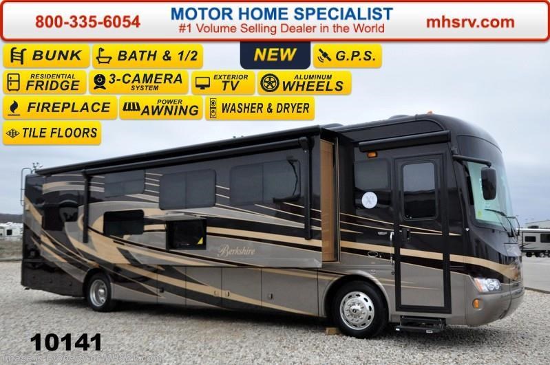 New 2015 Forest River Berkshire 38RBTS-340 Bath & 1/2, Bunk, W/D, Sat, Dsl. Gen available in Alvarado, Texas