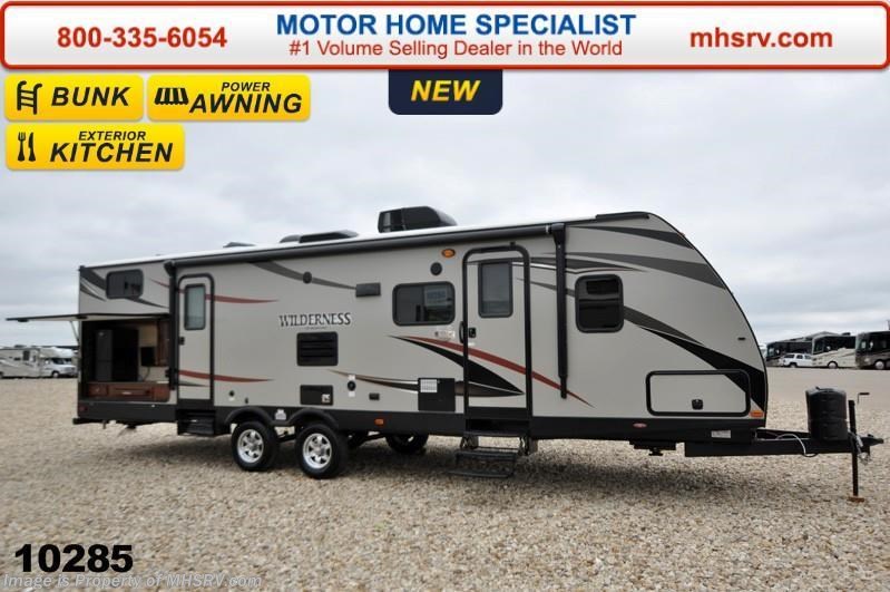 New 2015 Heartland  Wilderness 3150DS Bunk Model W/Ext. Kitchen & 2 Slide available in Alvarado, Texas