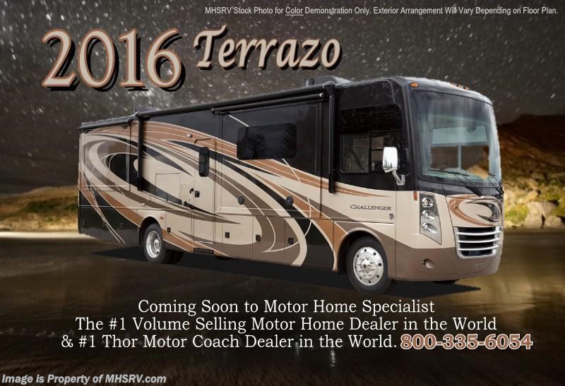 New 2016 Thor Motor Coach Challenger 37TB Bath & 1/2, Bunk, Res. Fridge, King available in Alvarado, Texas