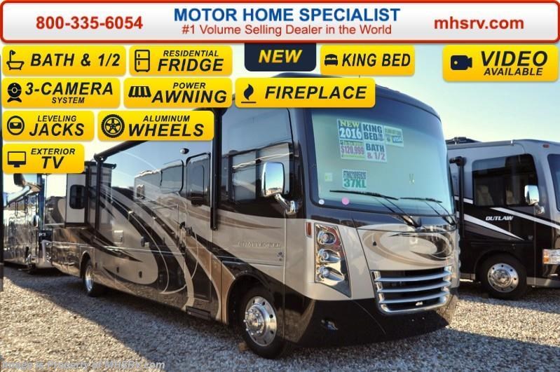 New 2016 Thor Motor Coach Challenger 37LX Bath & 1/2, Theater Seats, King, Res. Fridge available in Alvarado, Texas