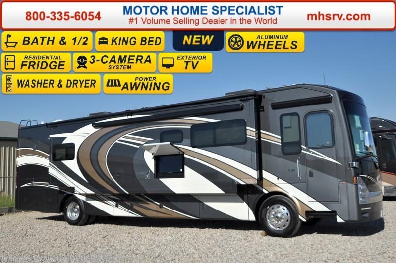 New 2016 Thor Motor Coach Tuscany XTE 40AX Bath & 1/2 W/3 Slides, King Bed, Stack W/D available in Alvarado, Texas