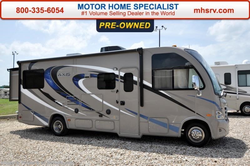 Used 2016 Thor Motor Coach Axis 25.2 With Slide available in Alvarado, Texas