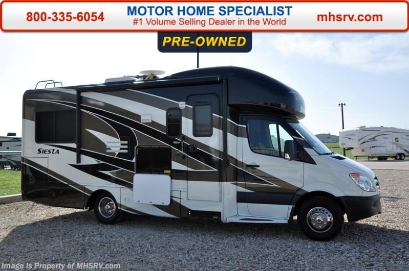 Used 2014 Thor Motor Coach Siesta Sprinter 24ST With Slide available in Alvarado, Texas