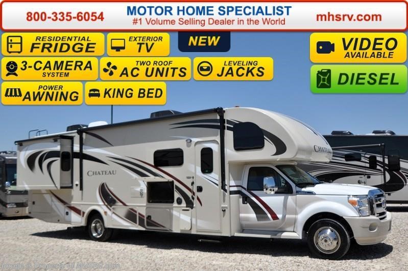 New 2016 Thor Motor Coach Chateau Super C 35SK W/2 Slides, King Bed & Dsl. Gen available in Alvarado, Texas