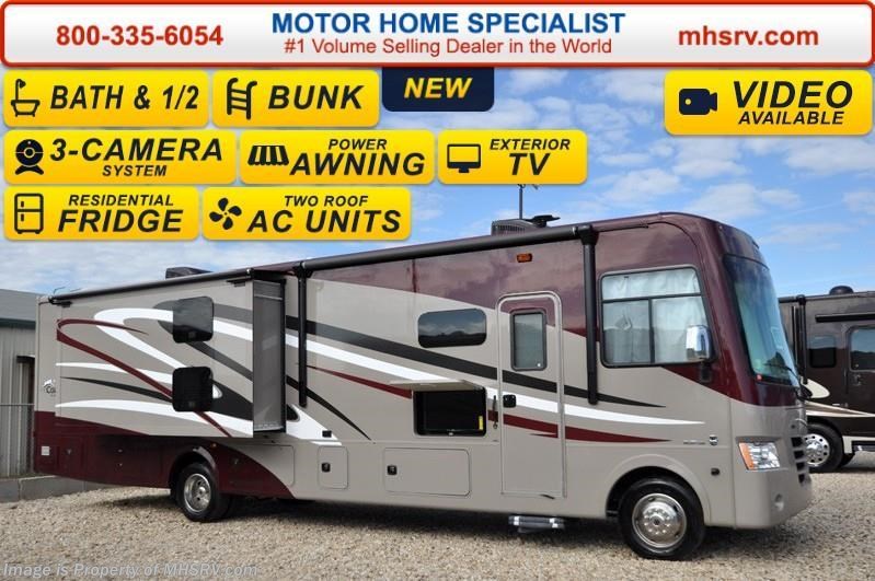 New 2016 Coachmen Mirada 35BH Bath & 1/2, Bunk House W/Ext TV & Bunk TVs available in Alvarado, Texas