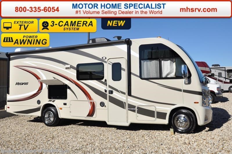 New 2016 Thor Motor Coach Vegas 25.3 W/ Slide, 15.0 BTU A/C, IFS, Ext. TV available in Alvarado, Texas