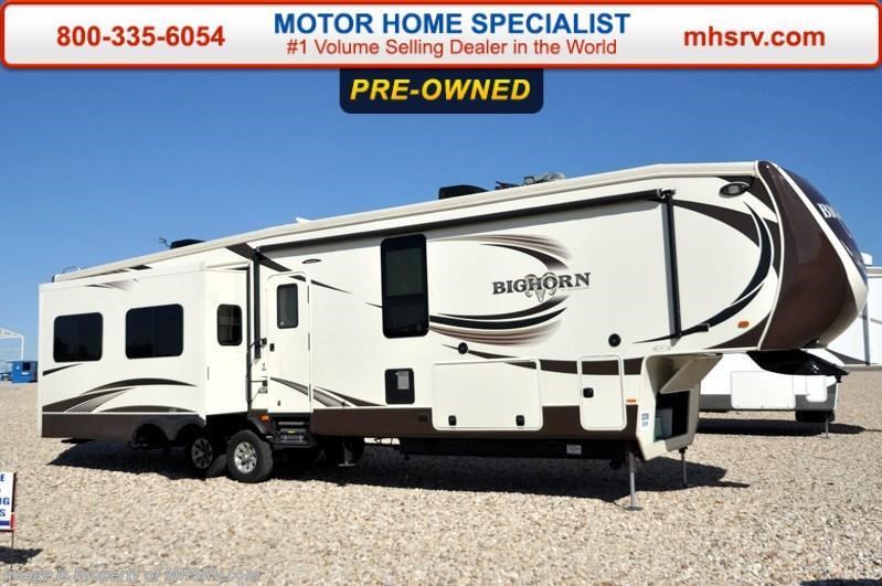 Used 2014 Heartland  Bighorn 3875FB W/3 Slides & Gen available in Alvarado, Texas