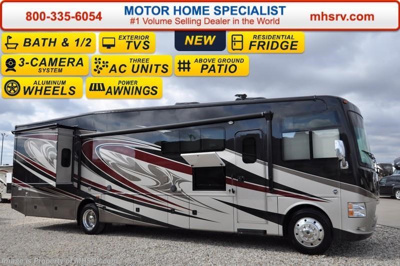 New 2016 Thor Motor Coach Outlaw Residence Edition 38RF Res. Fridge, Bath & 1/2, 4 TVs, 26K Chassis available in Alvarado, Texas