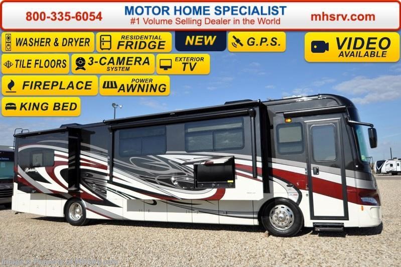New 2016 Forest River Berkshire XL 40A-380 W/Stack W/D, King, Dsl Gen, Tile available in Alvarado, Texas