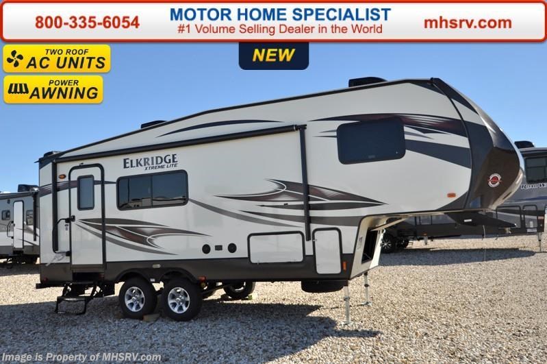 New 2016 Heartland  ElkRidge Xtreme Light E255 W/Slide, 2 A/C, Pwr Stabilizers available in Alvarado, Texas