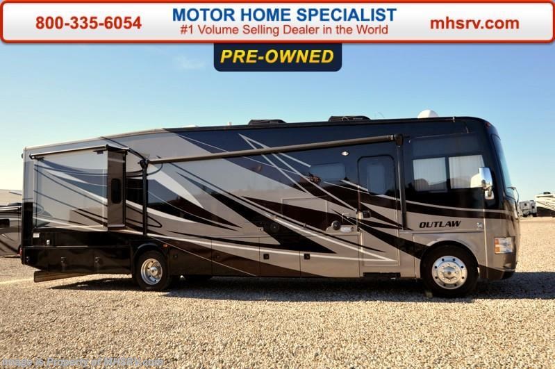 Used 2015 Thor Motor Coach Outlaw Residence 38RE W/ 3 Slides available in Alvarado, Texas