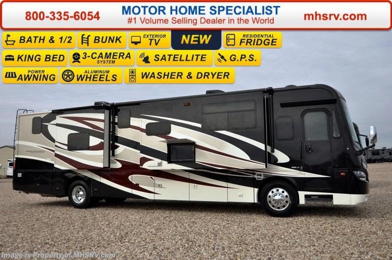 New 2016 Coachmen Cross Country 404RB Bath & 1/2, Pwr Salon Bunks, W/D, King available in Alvarado, Texas