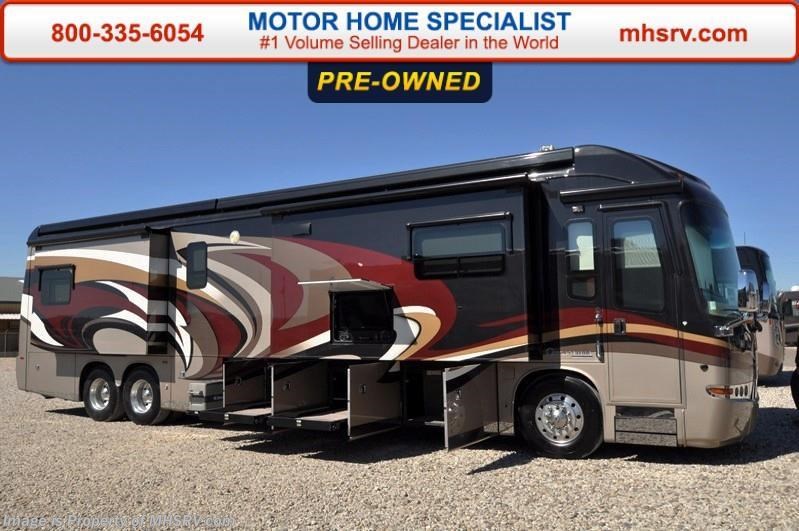 Used 2013 Entegra Coach Cornerstone 45DLQ with 4 slides available in Alvarado, Texas