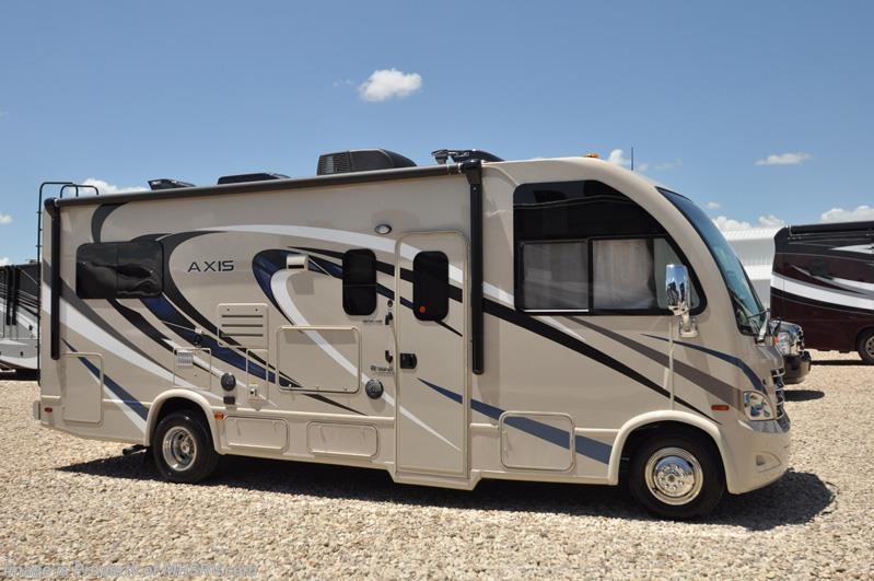 New 2017 Thor Motor Coach Axis 24.1 W/Slide, 15.0 BTU A/C, IFS, 2 Beds, Ext TV available in Alvarado, Texas