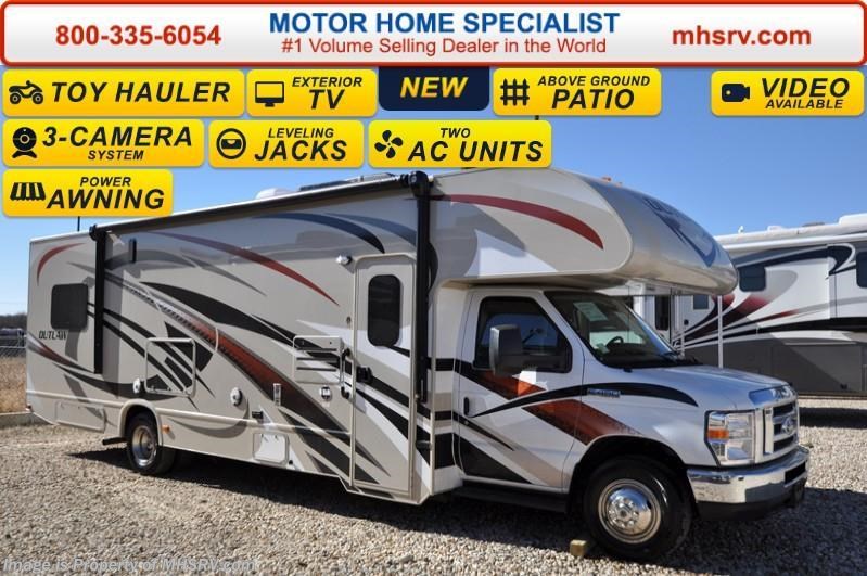 New 2016 Thor Motor Coach Outlaw 29H Toy Hauler W/Jacks, 2 A/C, 3 TV, Patio available in Alvarado, Texas