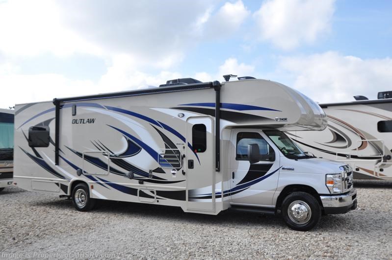 New 2017 Thor Motor Coach Outlaw 29H Toy Hauler RV for Sale W/Jacks & 2 A/Cs available in Alvarado, Texas
