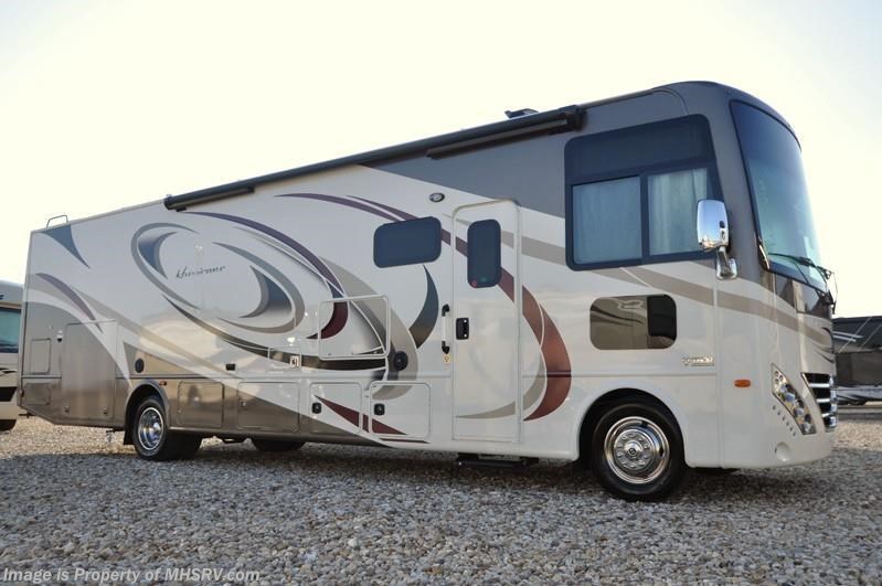 New 2017 Thor Motor Coach Hurricane 34F RV for Sale at MHSRV W/King & Ext. TV available in Alvarado, Texas
