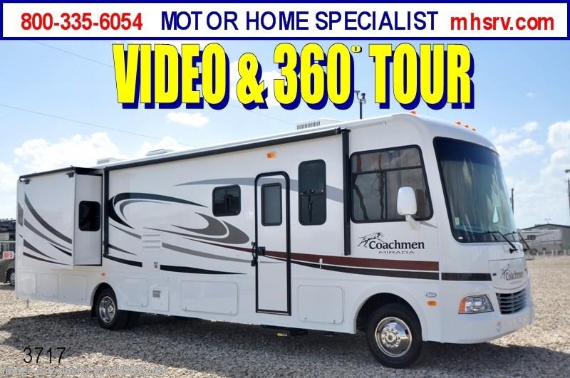 New 2011 Coachmen Mirada Bath & 1/2 RV W/2 Slides New RV for Sale available in Alvarado, Texas