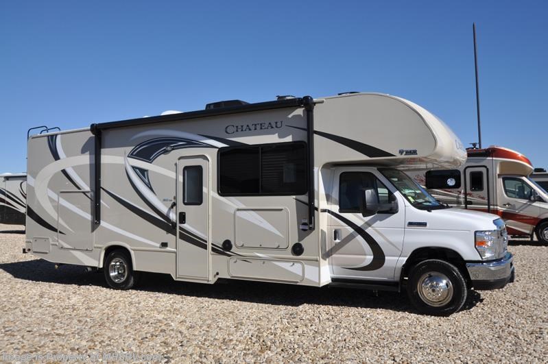 New 2017 Thor Motor Coach Chateau 29G Class C RV for Sale W/Ext Kitchen & Jacks available in Alvarado, Texas