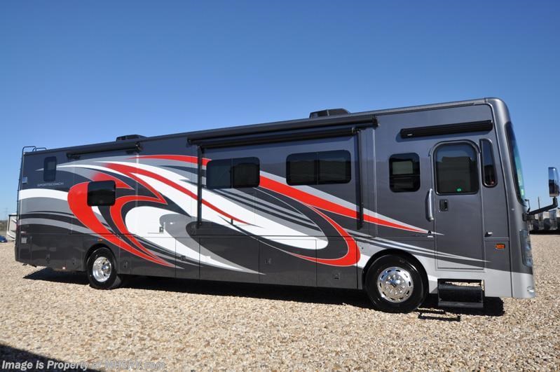New 2018 Sportscoach Sportscoach 408DB W/Two Full Bath, W/D, Salon Bunks, 360HP available in Alvarado, Texas