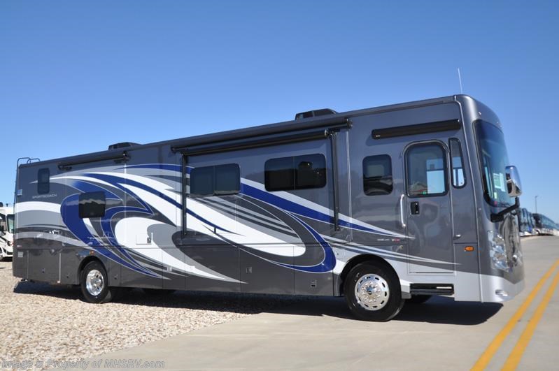 New 2018 Sportscoach Sportscoach 408DB Two Full Baths, W/D, Salon Bunk, 360HP available in Alvarado, Texas