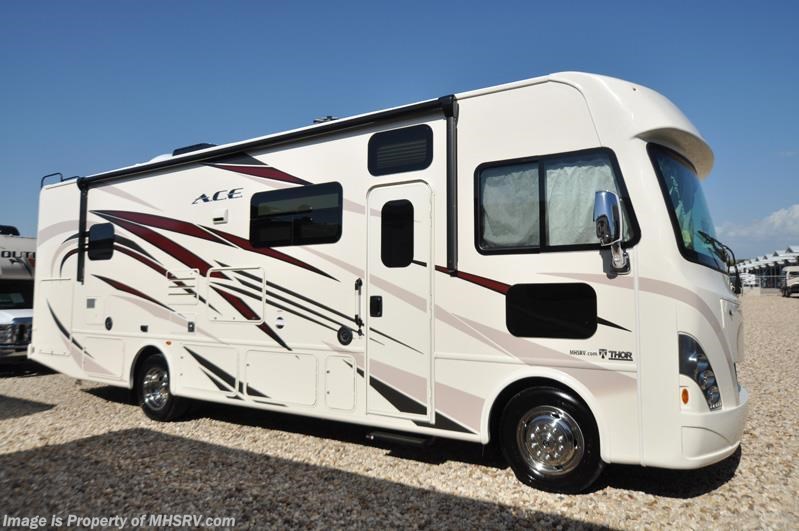 New 2018 Thor Motor Coach A.C.E. 30.3 ACE RV for Sale W/5.5KW Gen, 2 A/Cs & Ext. TV available in Alvarado, Texas
