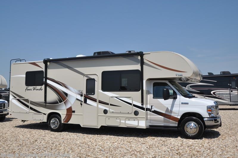 New 2018 Thor Motor Coach Four Winds 28Z Class C RV for Sale W/Stabilizing, Ext TV available in Alvarado, Texas