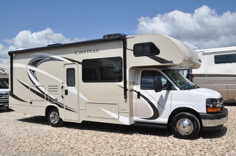 New 2018 Thor Motor Coach Chateau 26B RV for Sale at MHSRV W/Chevy Chassis, 15K A/C available in Alvarado, Texas