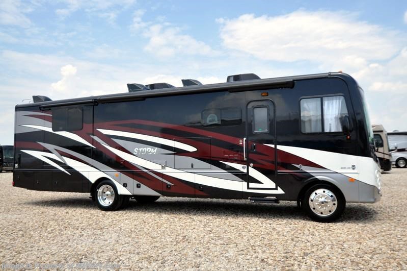 New 2018 Fleetwood Storm 34S Bath & 1/2 RV for Sale at MHSRV.com W/Sat, W/D available in Alvarado, Texas