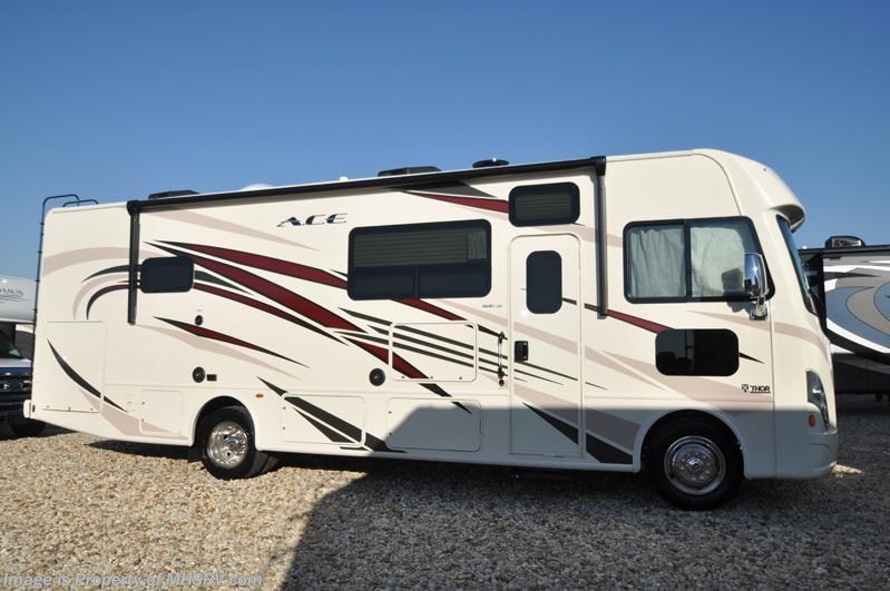 New 2018 Thor Motor Coach A.C.E. 29.4 ACE RV for Sale W/5.5KW Gen, 2 A/C & King available in Alvarado, Texas