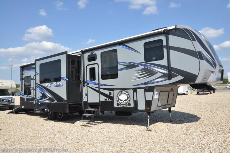 Used 2016 Keystone Fuzion 371 Bath & 1/2 Toy Hauler W/ 3 Slides, Gen available in Alvarado, Texas