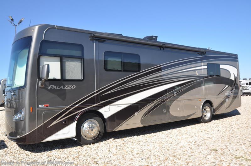 Used 2017 Thor Motor Coach Palazzo 35.1 W/ Res Fridge, King, Ext TV available in Alvarado, Texas